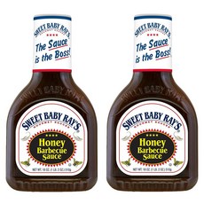 스위트베이비레이즈 정말 맛있는 허니 바베큐 폭립 소스 510g 2팩, 1개
