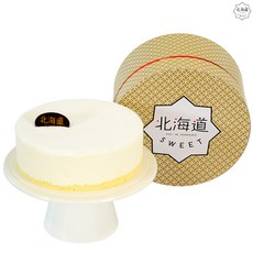 북해도스위트코리아 부드러운 치즈와 우유의 조화!북해도레어치즈케이크, 400g, 1개