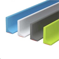샤워부스 프로파일 물팀 방지 화장실 폴대 문지방, 1개, 그레이(직각높이 3cm) 길이-140cm