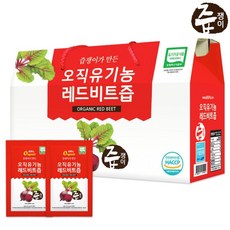 즙쟁이 유기농 레드 비트즙 1박스 30포, 2.4L, 1개