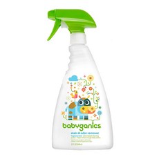 Babyganics Stain & Odor Remover 베이비가닉스 얼룩 냄새 제거제 스프레이 무향 32oz(946ml) 3개