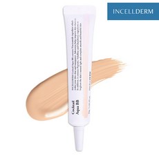 INCELLDERM 인셀덤 이더베논 기초화장품 썬크림 수딩젤 수분크림 미스트, 02_인셀덤 칵테일 아쿠아 비비크림, 1개