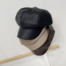 남자가죽빈티지헌팅캡