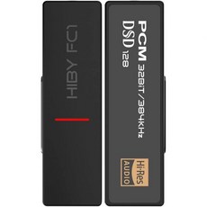 HiBy FC1 휴대용 dac 헤드폰 앰프 USB c 높은 오디오 품질을 갖춘 고해상도 디코더 iOS 와roid 스마트 폰용 저전력 소비 컴퓨터-검정색, 검은색 - fiiok7bt