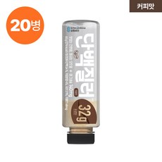 [커피맛] 싱컴바인 단백질러 커피맛 페트 20입 단백질 32g 마그네슘 140mg 아침 식사대용 선식 곡물 쉐이크, 1개