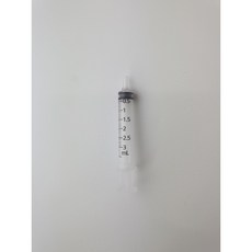 주사기 3ml 실험용 일회용 주사기 (무침)