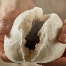 찐빵 명가 팥 앙금 가득 더바른 왕찐빵 1kg+1kg, 1세트