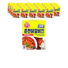 오뚜기3분 춘천닭갈비 덮밥소스, 150g, 6개