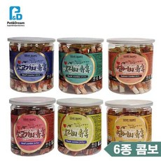 천연콜라겐 강아지 멍빼로 덴티스츄 말랑츄 간식 6종 견물생심 육포 저키 영양 댕댕이 애견 강쥐 반려견 말티즈 푸들 노령견 져키 복슬 스틱, 상세페이지 참조