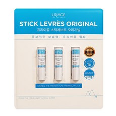 유리아쥬 URIAGE 스틱레브르 립밤 립케어 4g 3개입, 무향