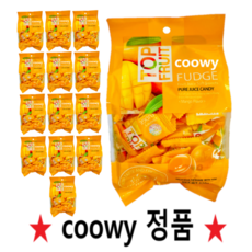 [국내배송] 탑젤리 베트남 망고 젤리 탑 프루트 다낭한시장 COOWY, 320g, 14개