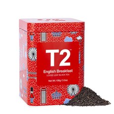 T2 잉글리쉬 블랙퍼스트 캔100g(홍차)