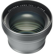 후지필름 후지논 X100 시리즈 카메라용 텔레컨버전 렌즈 실버 TCLX100 S II