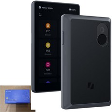 Keystone 키스톤 3 Pro Cryptocurrency Hardware Wallet 100% air-gapped/암호화폐 지갑/지문인증/최신정품, 1개