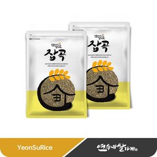 연수네쌀가게 잡곡 차조 차 좁쌀 청차조 수입산, 2개, 1kg