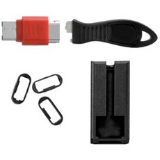 Kensington USB Port Lock with Cable Guard Square K67720US, 상세내용참조