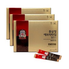 [웰꼼베베] 정관장 홍삼정 에브리타임 밸런스 3박스(10ml 60포) 2개월분, 200ml, 3개