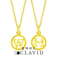 24k이니셜목걸이