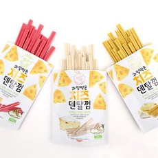 치즈덴탈껌 강아지 양치껌 3종세트 100g 코스트코 코스메틱 화장품 선물 여름 겨울, 1개 - 코스트코개껌