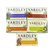 Yardley London Soap Bath Bar Bundle 야들리 런던 비누 바 120g 5종 10개