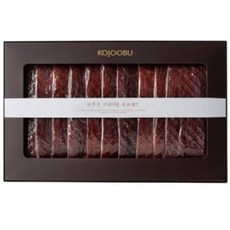  코주부 프리미엄 육포 + 쇼핑백 선물세트, 600g, 1세트 