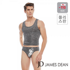 JHPSV112 제임스딘 스판 남자 런닝 삼각 팬티 세트