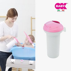오케이베이비 [오케이베이비] 스플래시 샤워컵_팝핑크 (아기목욕/물놀이 장난감), 팝핑크