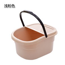 보력족욕통 가정용 플라스틱족탕 발마사지족욕통 가벼운족욕통, 라이트 핑크