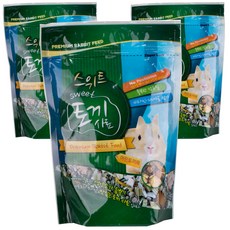 애니멀밥 PSP 스위트 작은 토끼 사료, 700g, 3개