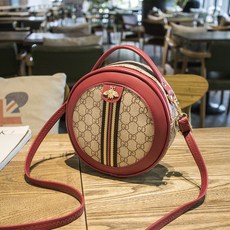 원형 템버린백 크로스백 핸드폰가방 D61566