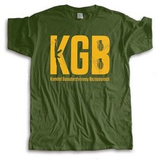 러시아 KGB 티셔츠 (소련 사회주의 비밀경찰 반팔티 단체복)