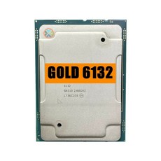 LGA3647 코어 프로세서 28 2.60GHz 스마트 CPU 6132 제온 골드 스레드 140W 19.25MB 14 GOLD6132 캐시 SR3J3