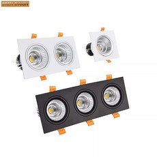 밝기 조절 LED 천장 조명 AC220V LED 내장 스포트 라이트 14W18W24W 실내 조명, 1개