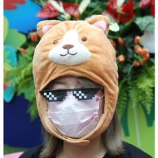 동물캐릭터모자