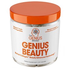 지니어스 뷰티 캡슐 60정 Genius Beauty - Hair Skin and Nails Vitamins + Detox Cleanse + Anti Aging