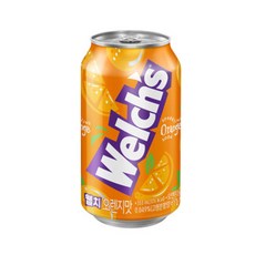 농심 웰치스 오렌지 355ml x 1캔
