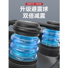편안한 젤패드 전립선 자전거 안장 자전거 쿠션 초연감진좌 안산지붕 차량에 두꺼운 안장형 부품 완성, 18 스프링 감진款【공구를 보내서 비를 막는 덮개】