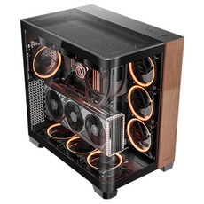안텍 Antec C8 MESH CURVE BTF 빅타워 컴퓨터 PC 케이스 (우드), 1개