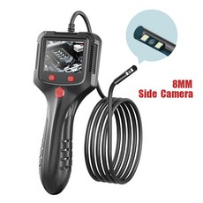 내시경카메라 산업용 내시경 카메라 2.4 &quot;IPS 스크린 HD1080P 50 미터 단단한 케이블 파이프 하수도, 03 8MM Side Camera