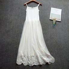 레이스원피스속치마