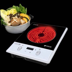 키친아트4004 하이라이트 1구 강력화력 쾌속발열 키친아트 93000EA