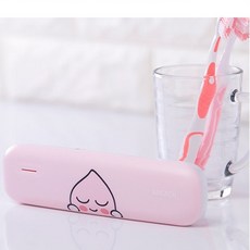 무선칫솔살균기 휴대용살균기 미니살균기 카카오프렌즈 캐릭터 UV살균 어피치 라이언, 단일상품
