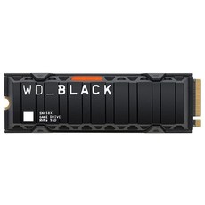 WD_BLACK 2TB SN850X NVMe 내부 게임용 SSD 솔리드 스테이트 드라이브 - Gen4 PCIe M.2 2280 최대 7 300MB/s WDS200T2X0E, SSD w/ 방열판, 1TB