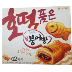 오리온 호떡품은 참붕어빵, 372g, 2개