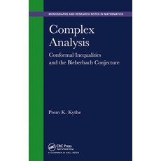 (영문도서) Complex Analysis: Conformal Inequalities and the Bieberbach Conjecture Paperback, CRC Press, English, 9780367445782