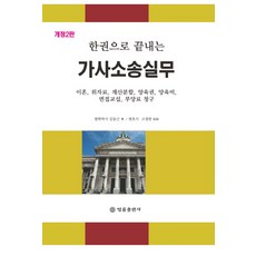 한권으로 끝내는 가사소송실무:이혼 위자료 재산분할 양육권 양육비 면접교섭 부양료 청구, 법률출판사