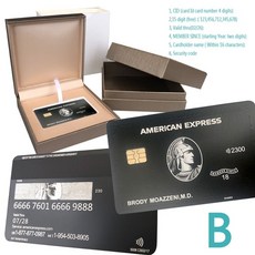아메리칸익스프레스카드블랙