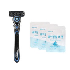 도루코 페이스7 Fersh 7중날 면도기 + 도루코 모이스처라이징 쉐이빙젤 3ml 3개, 1개