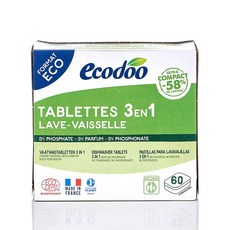 [특가] 에코두 올인원 식기세척기세제 타블렛 3in1 720g