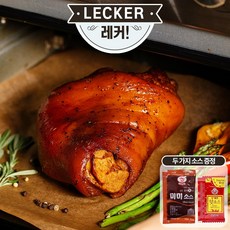 레커학센 정통 독일식 족발 슈바인학센 700g 소스2종, 4개